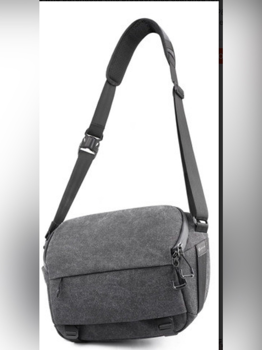 TULLIO Camera Bag Crossbody - 6L Waterproof Sling Bag for Photographers